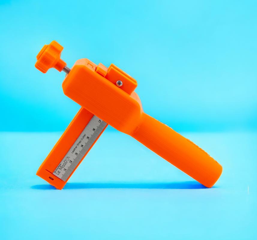 Le MooD’O Deri Hobi Şerit Kesme Bıçağı, 0-5 cm Genişlik Şerit Kemer Askı Kesme