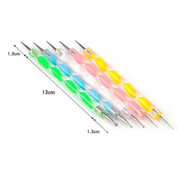 Desen İzleme 5 li Kabartma Oyma Set Deri El Aleti