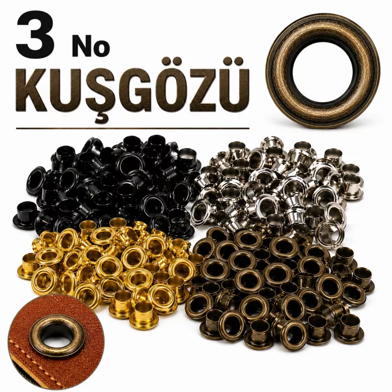 Kuşgözü 3 no 125 Adet (Alt Pul Dahil Değildir)