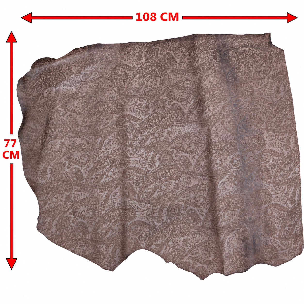 Kaşmir Desen Crazy Deri 1,5 mm (83 Desi)