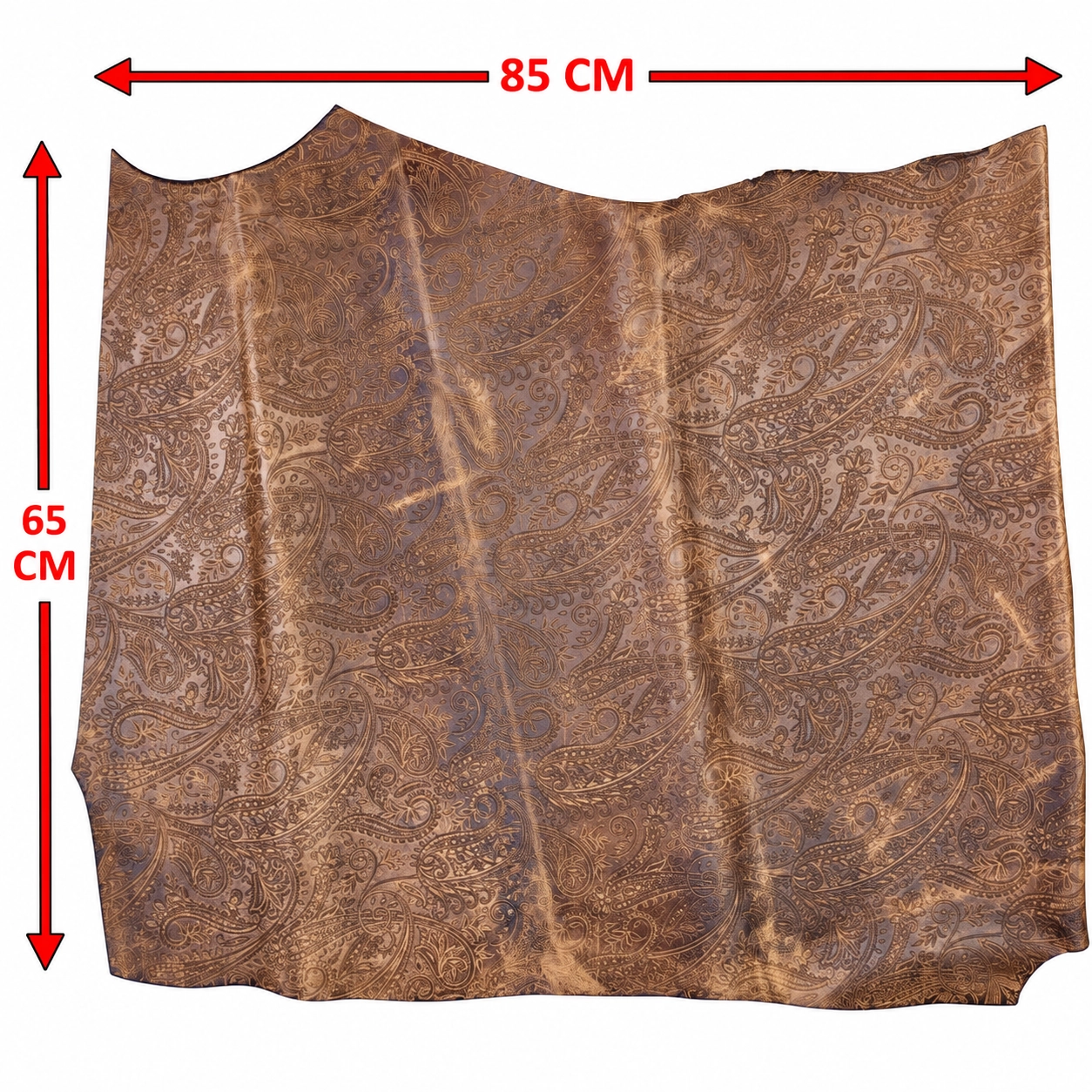 Kaşmir Desen Crazy Deri 1,5 mm (46 Desi)