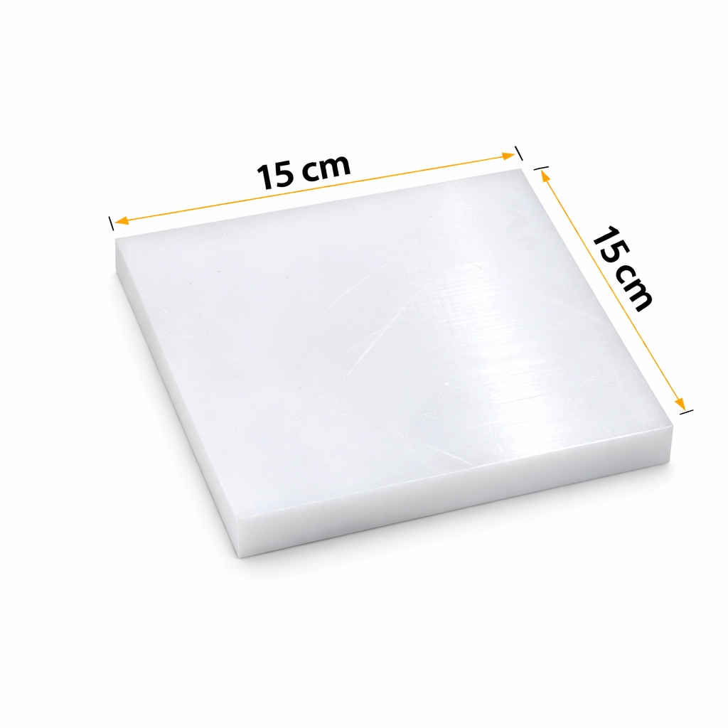 Deri Hobi Kesim Ve Zımba Takozu 15 x 15 Cm Sert Plastik Deri El Aleti