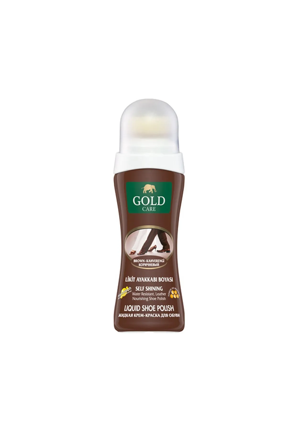 Gold Care Kahverengi Likit Ayakkabı Boyası 75ml