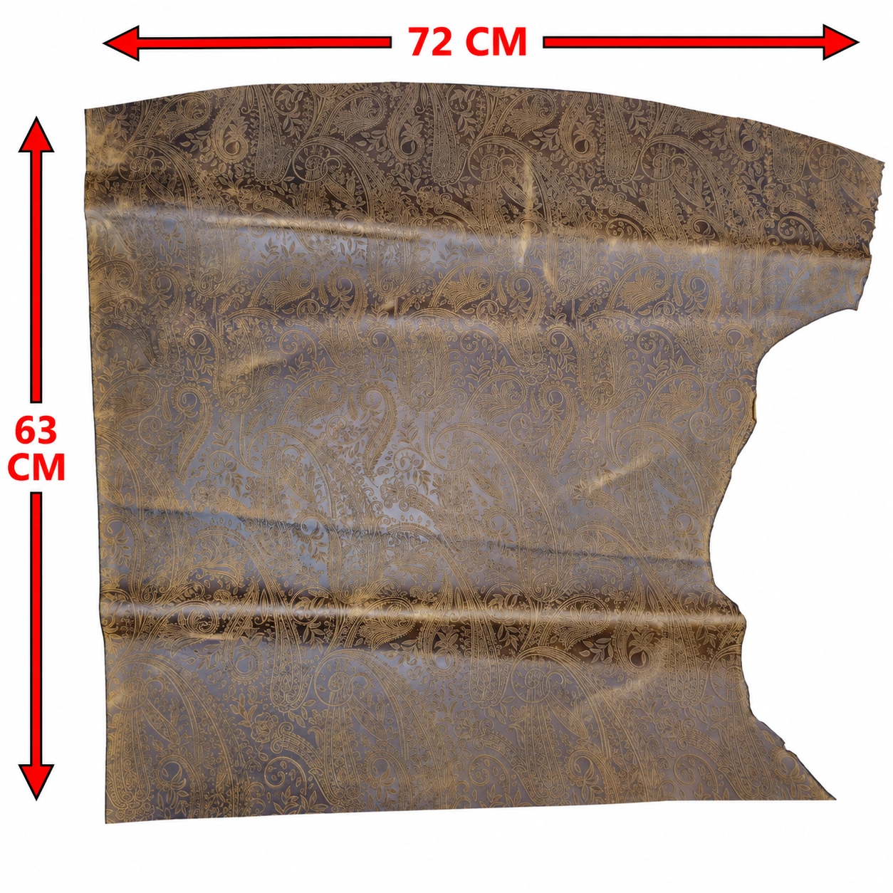Kaşmir Desen Crazy Deri 1,5 mm (45 Desi)
