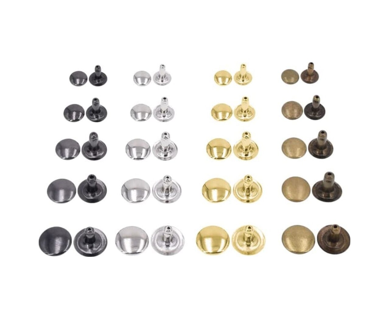 33,5 No Perçin İki Taraf Kafa 50 Adet 