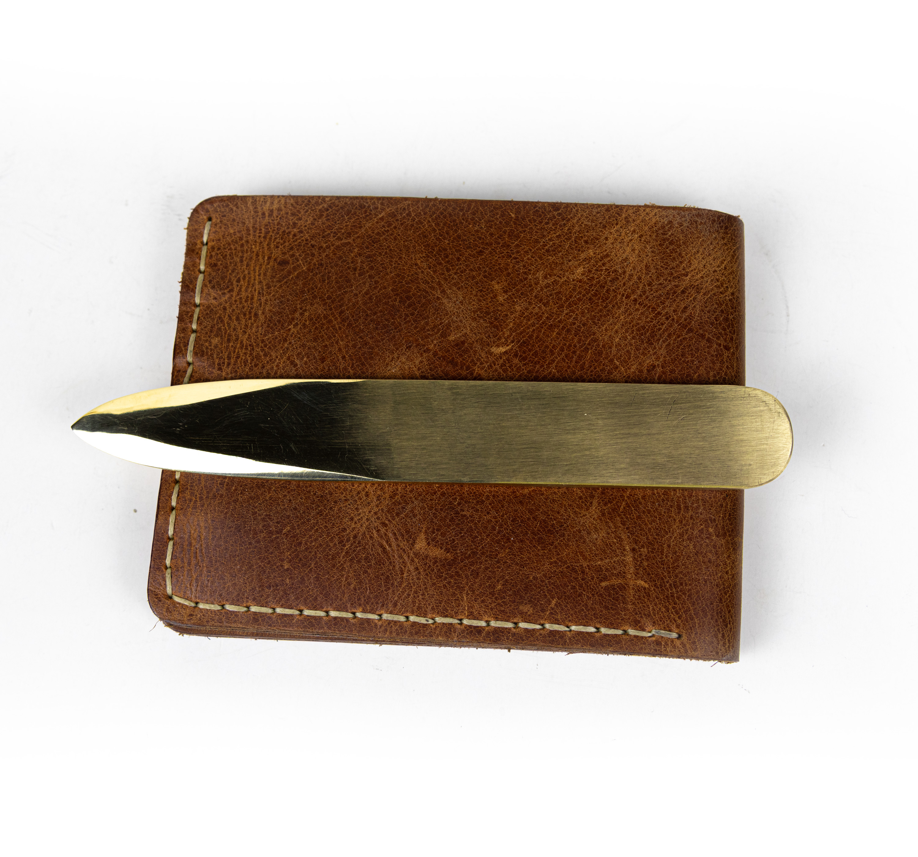 Pirinç Kemik Hobi Deri Şekillendirme Deri El Aleti