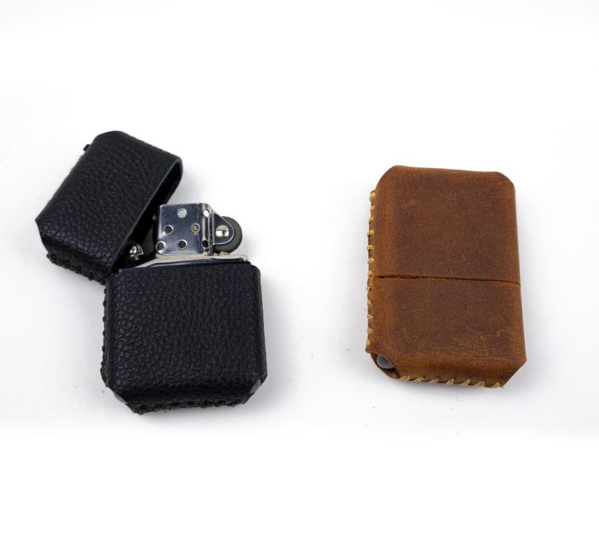 Zippo Çakmak Kılıfı Crazy Deri Hazır Kesim