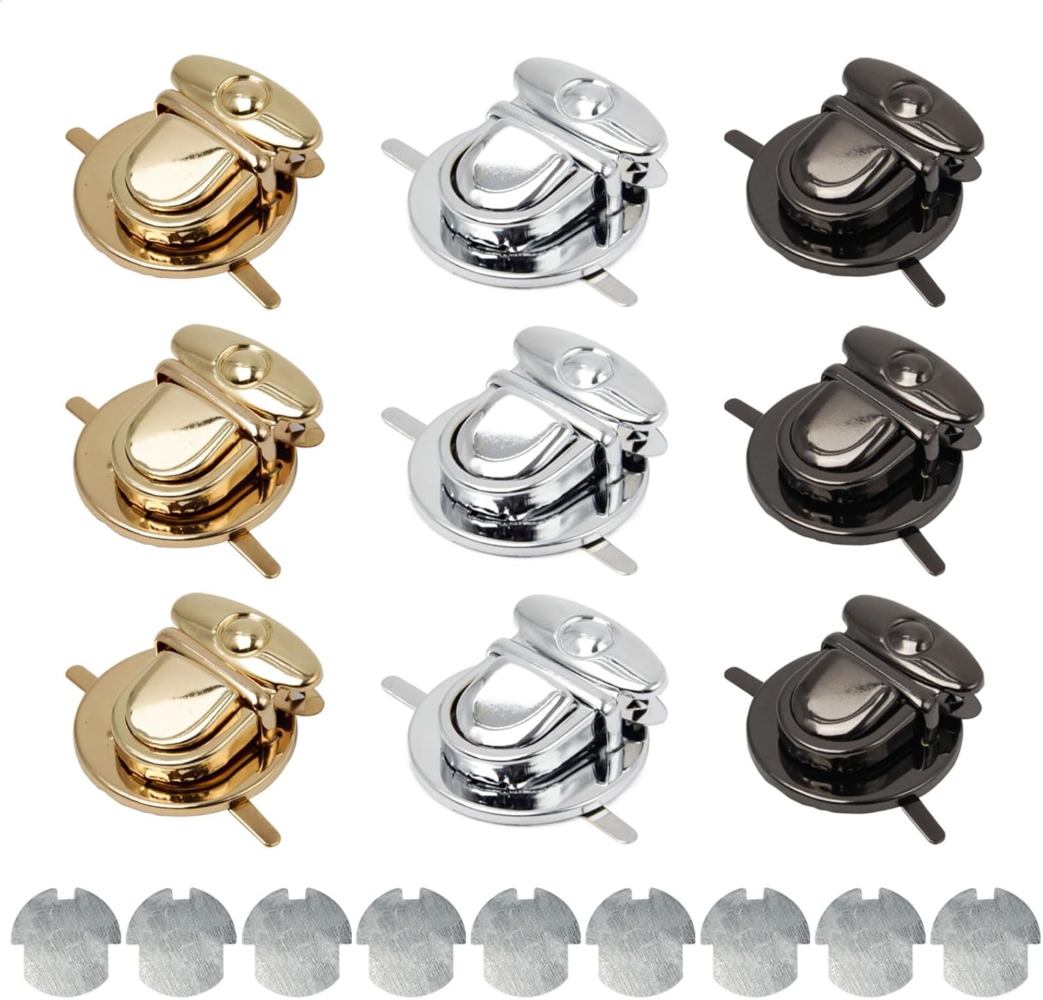 Metal Çanta Kilidi 3 cm 1 Adet
