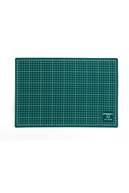 A3 Yeşil Kesim Matı 30x45 Cm, Kesim Altlığı, Deri Hobi El Aleti