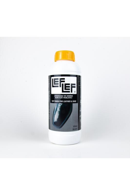 Nuri Leflef Ayakkabı Deri Hobi Son Kat Parlatıcı Boya 500 ml ( Siyah )