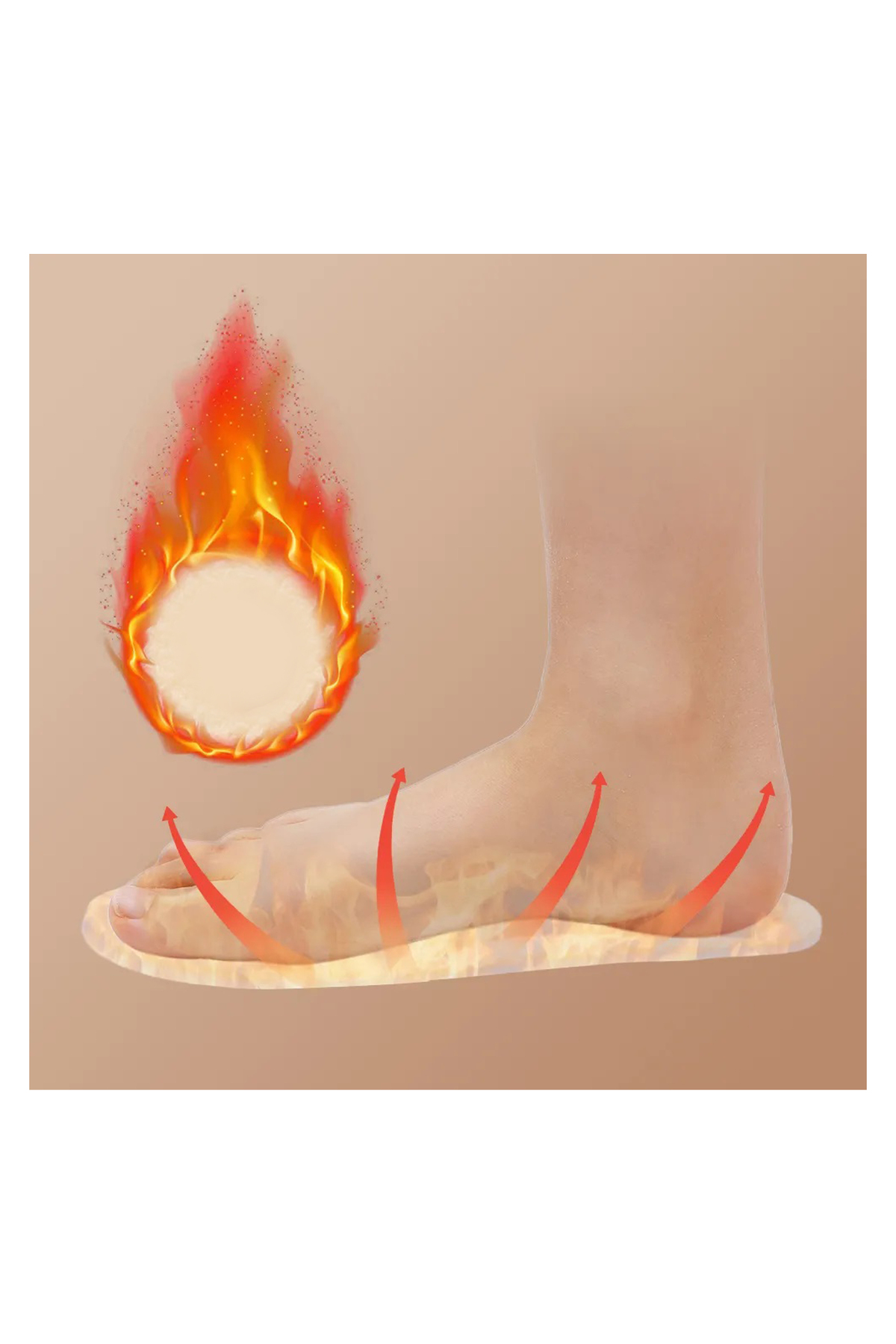 Yün Keçe Kışlık Ayakkabı Tabanlığı , Anatomik Kışlık Ayakkabı Iç Tabanlığı