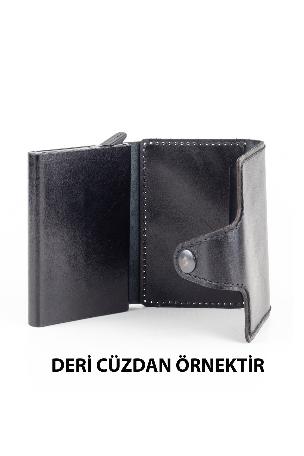 Otomatik Mekanizmalı Metal Kredi Kartlık Kartvizitlik
