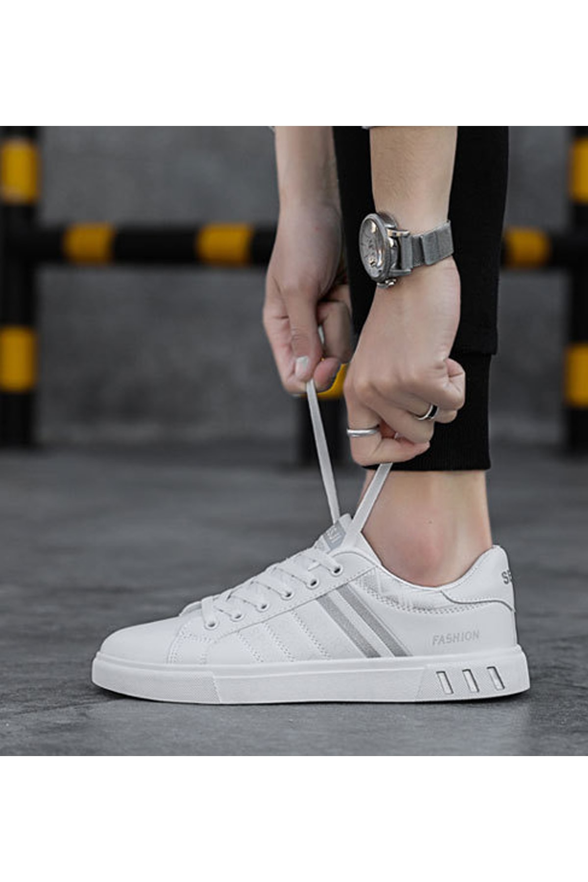 Ayakkabı Bağcığı 120 Cm Yassı Converse Beyaz 1 Çift
