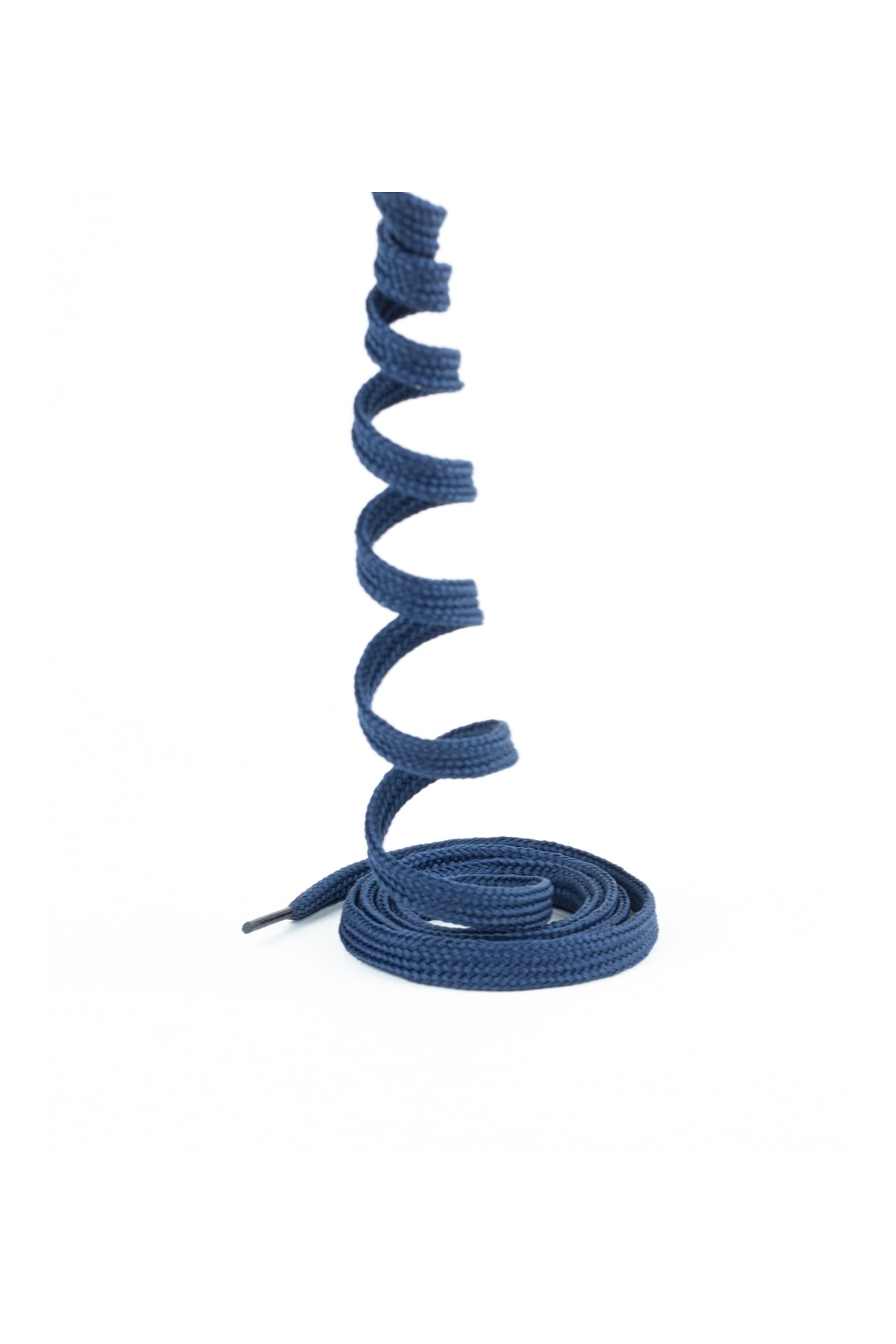 Ayakkabı Bağcığı 120 cm Yassı  Lacivert 1 Çift