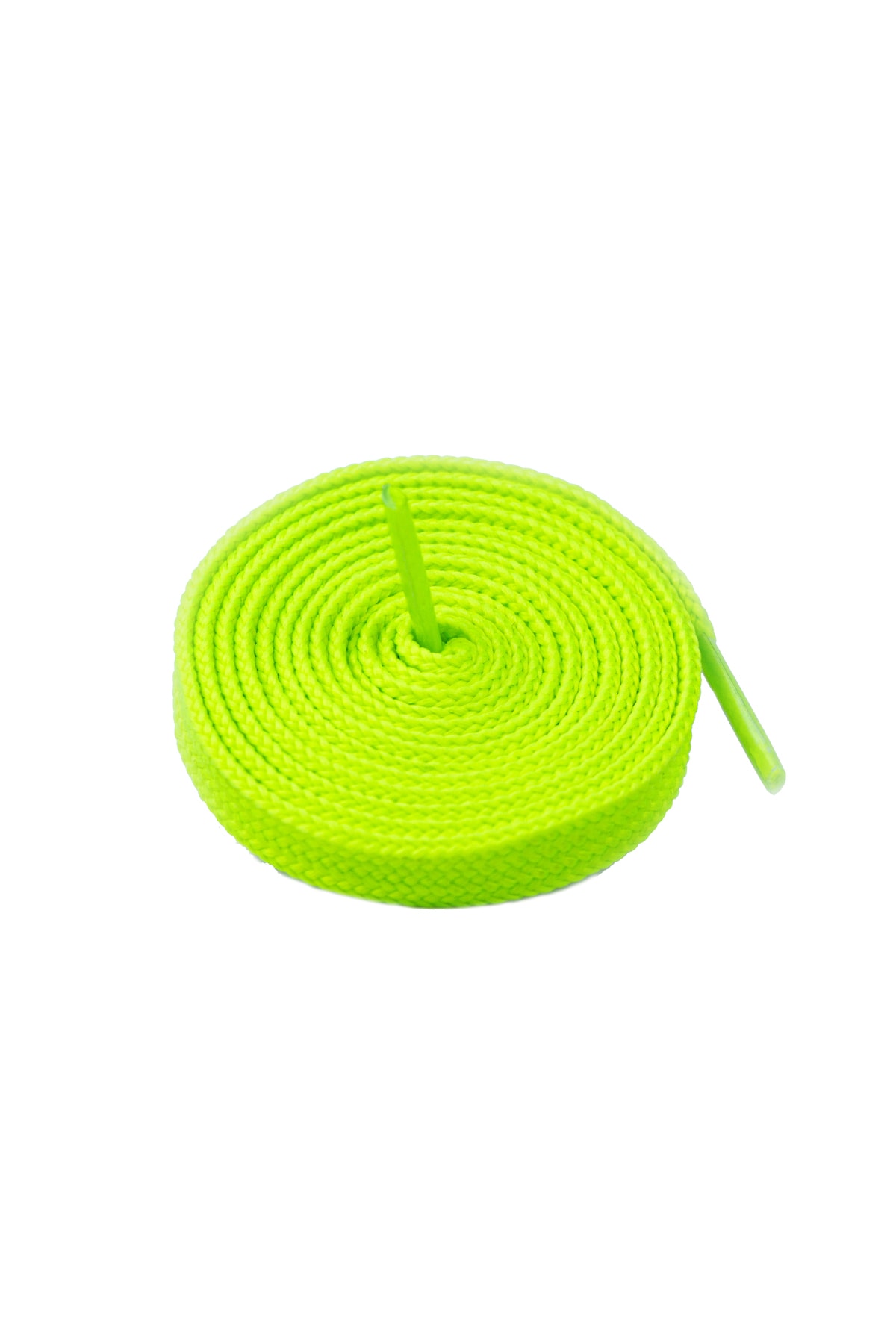 Ayakkabı Bağcığı 120 Cm Yassı Converse Yeşil Fosforlu 1 Çift