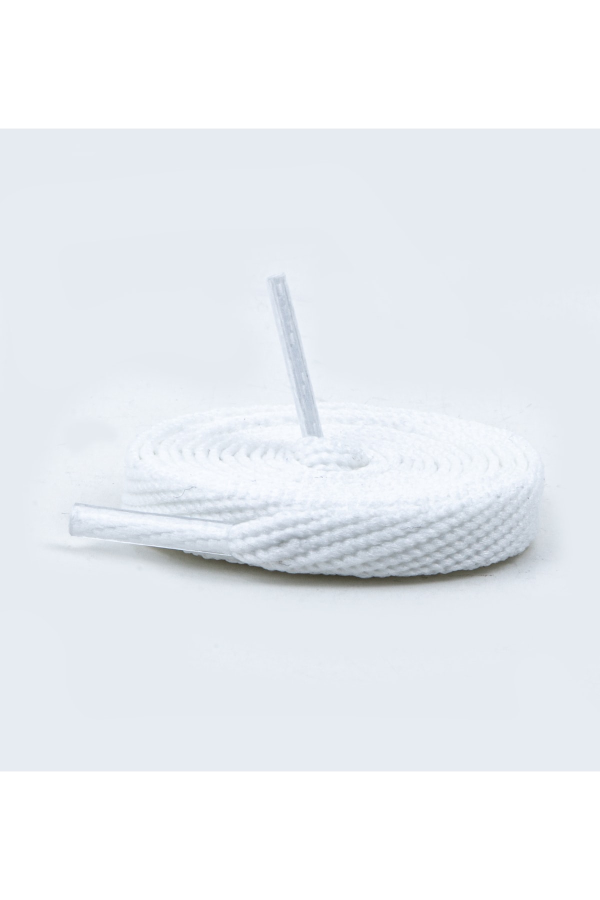 Spor Ayakkabı Bağcığı  Uyumlu Nike, Adidas Skechers, Converse Ayakkabı Bağcık 120 Cm 1 Çift Beyaz