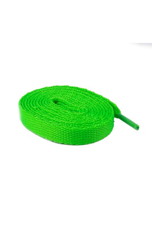 Spor Ayakkabı Bağcığı Nike, Adidas Skechers, Converse Ayakkabı Bağcık 120 Cm 1 Çift Yeşil