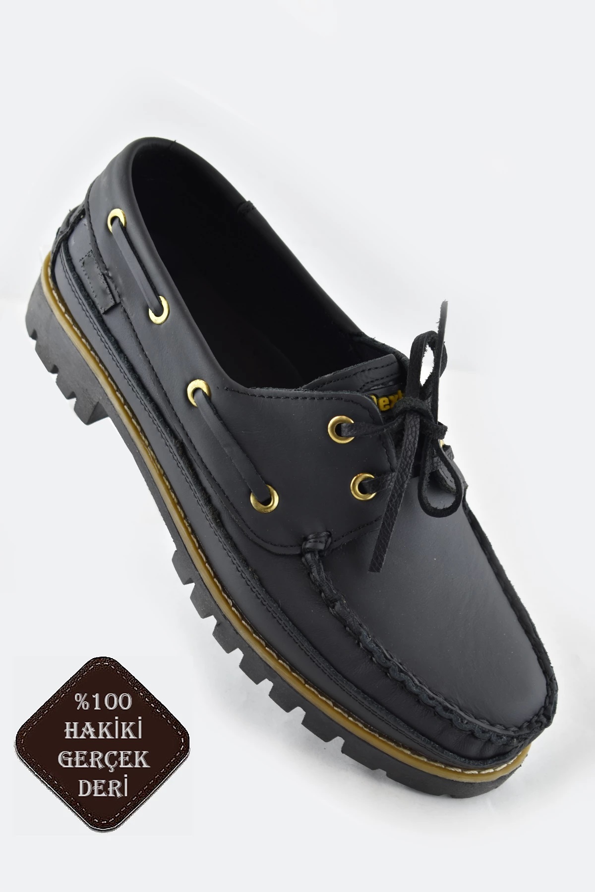 Deri Ayakkabı Bağcığı, Nubuk Timberland Dexter Vb. Ayakkabıya Uygun Deri Bağcık, 1 Adet - 100 cm