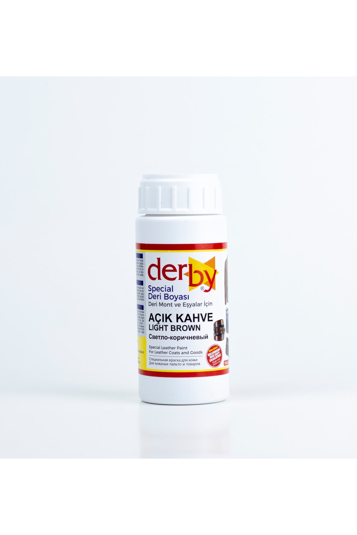 Derby Special Deri Boyası 100 ml / Mont Eşya Çanta Kemer Cüzdan Ayakkabı Deri Boyası