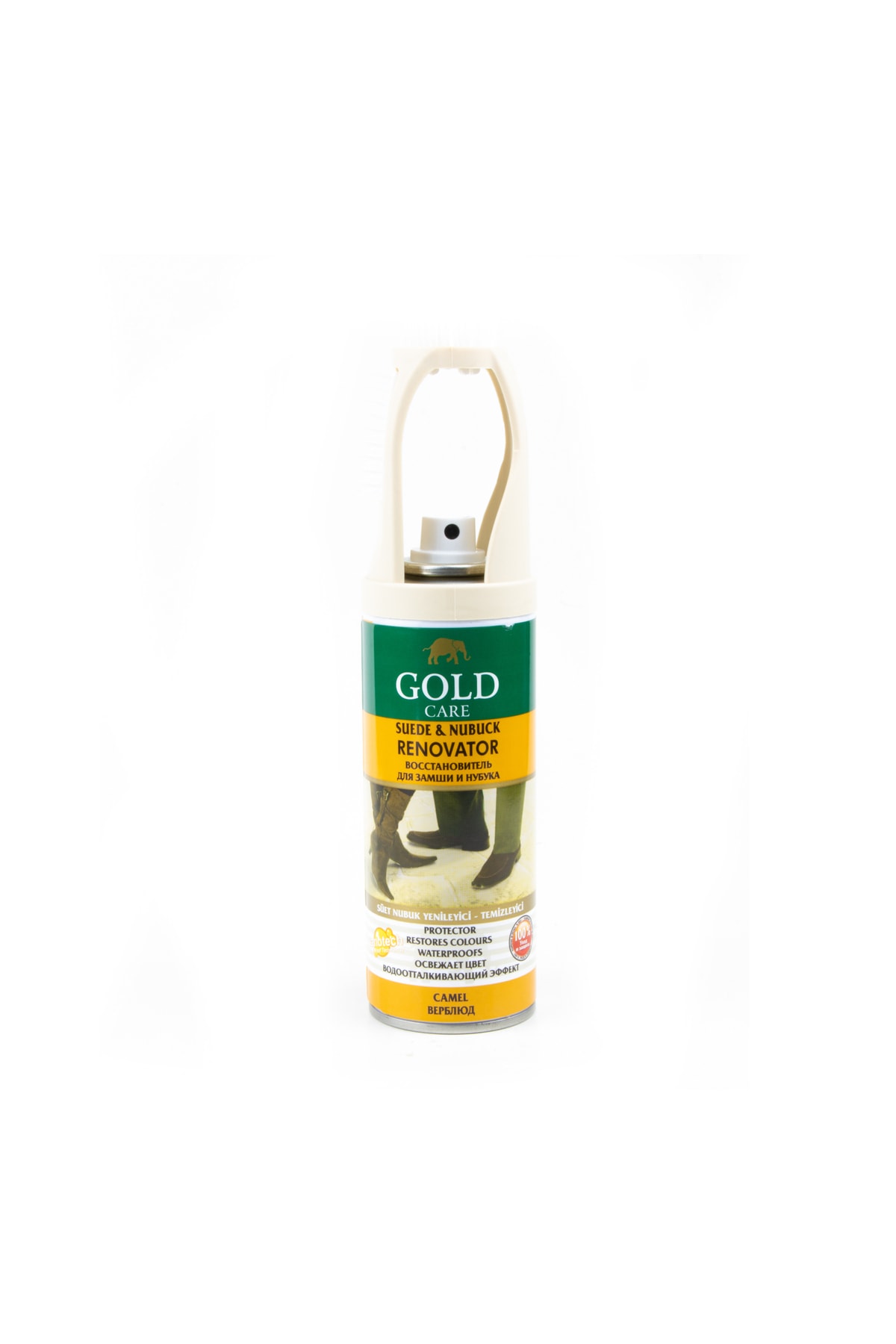 Gold Care Süet Nubuk Sprey Boya 200 ml ( Camel )