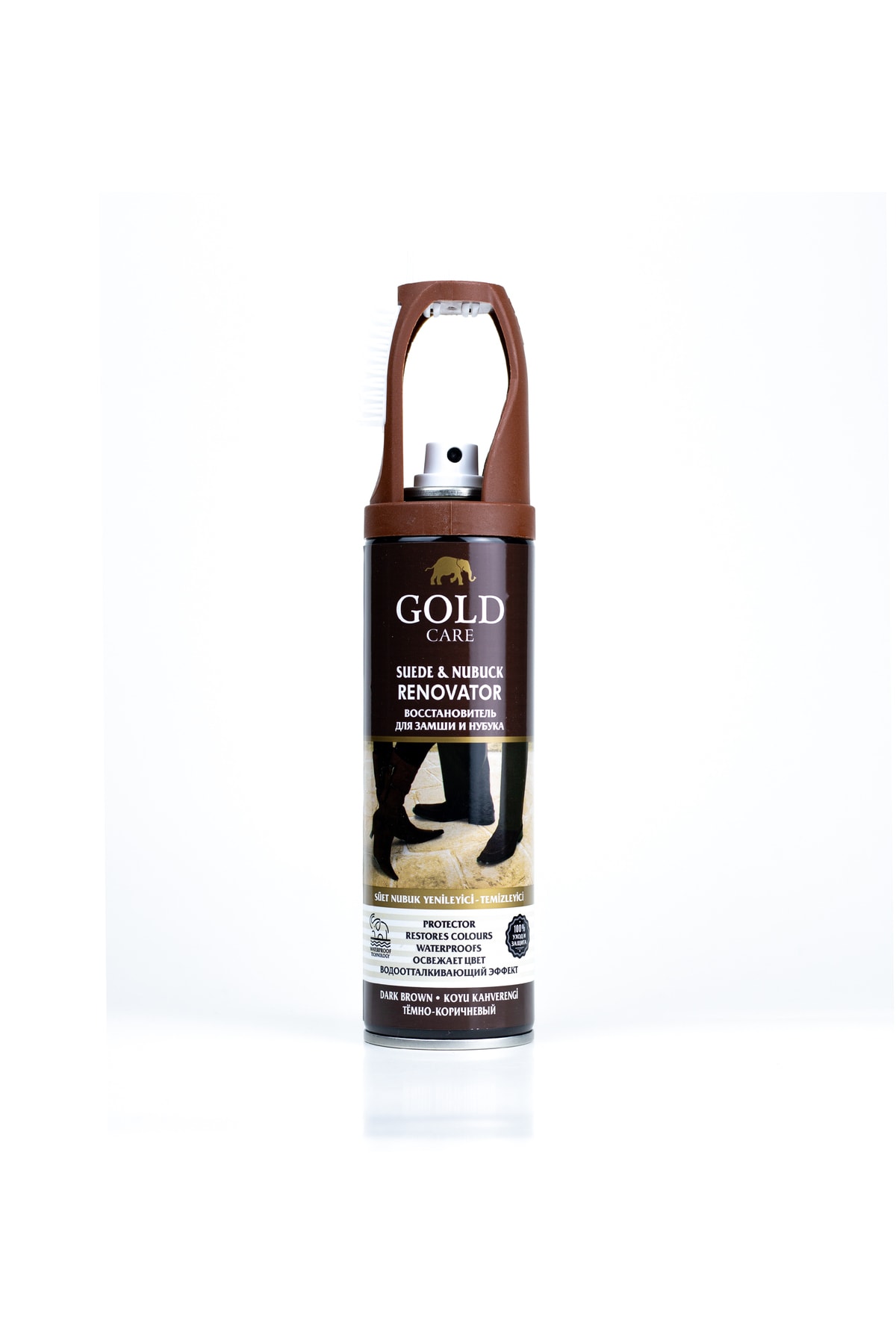 Gold Care Süet Nubuk Sprey Boya 250 ml ( KoyuKahve )