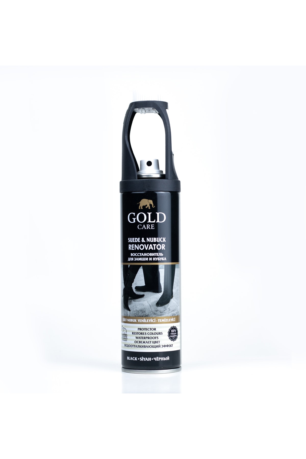 Gold Care Süet Nubuk Sprey Boya 250 ml ( Siyah )