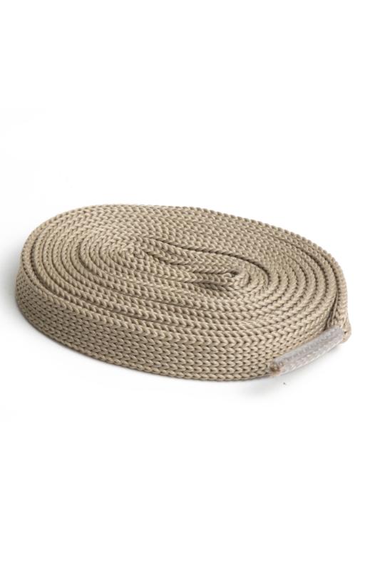 Ütülü Spor Ayakkabı Bağcığı Nike , Snekears , Adidas, Converse Ayakkabı Bağcığı 120 Cm ( Bej )