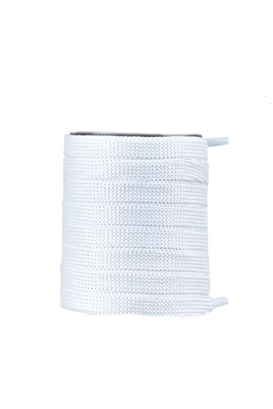 Ütülü Spor Ayakkabı Bağcığı Nike , Snekears , Adidas, Converse Ayakkabı Bağcığı 120 Cm ( Beyaz )
