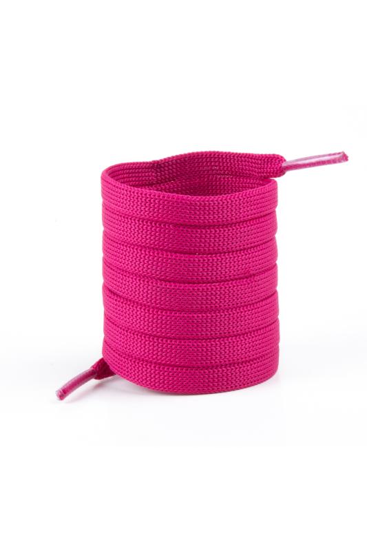 Ütülü Spor Ayakkabı Bağcığı Nike , Snekears , Adidas, Converse Ayakkabı Bağcığı 120 Cm ( Fuşya )