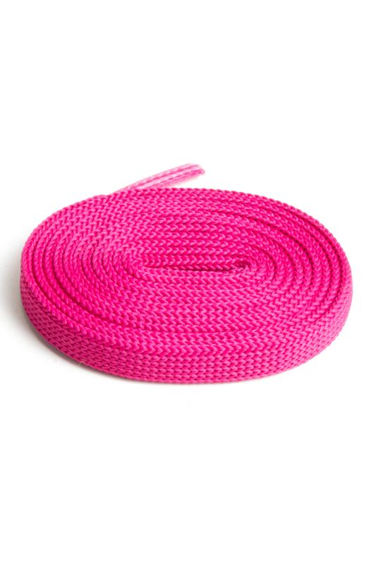 Ütülü Spor Ayakkabı Bağcığı Nike , Snekears , Adidas, Converse Ayakkabı Bağcığı 120 Cm ( Fuşya )