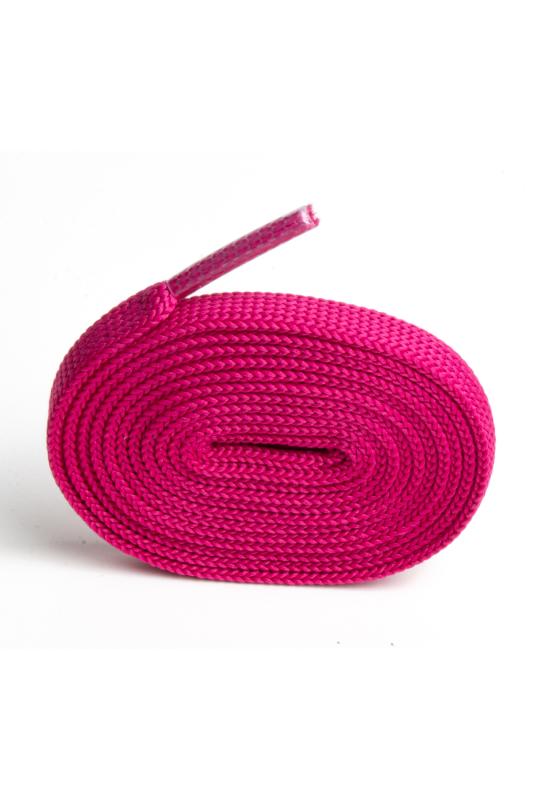 Ütülü Spor Ayakkabı Bağcığı Nike , Snekears , Adidas, Converse Ayakkabı Bağcığı 120 Cm ( Fuşya )