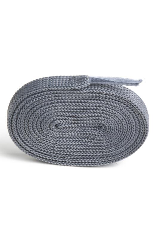 Ütülü Spor Ayakkabı Bağcığı Nike , Snekears , Adidas, Converse Ayakkabı Bağcığı 120 Cm ( Gri )