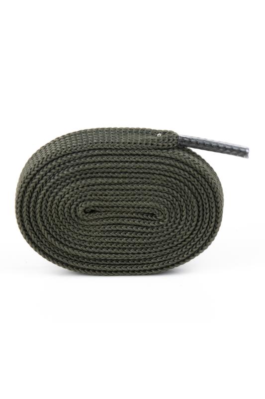 Ütülü Spor Ayakkabı Bağcığı Nike , Snekears , Adidas, Converse Ayakkabı Bağcığı 120 Cm ( Haki )