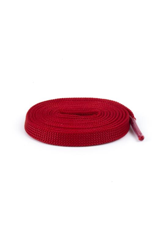 Ütülü Spor Ayakkabı Bağcığı Nike , Snekears , Adidas, Converse Ayakkabı Bağcığı 120 Cm ( Kırmızı )