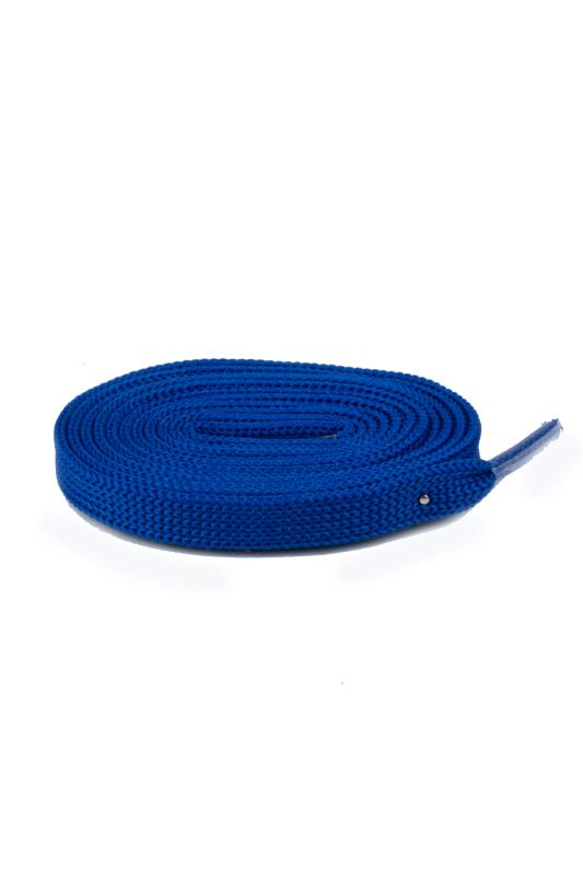 Ütülü Spor Ayakkabı Bağcığı Nike , Snekears , Adidas, Converse Ayakkabı Bağcığı 120 Cm ( Koyu Mavi )