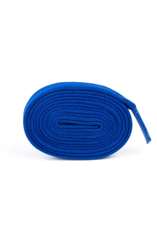 Ütülü Spor Ayakkabı Bağcığı Nike , Snekears , Adidas, Converse Ayakkabı Bağcığı 120 Cm ( Koyu Mavi )