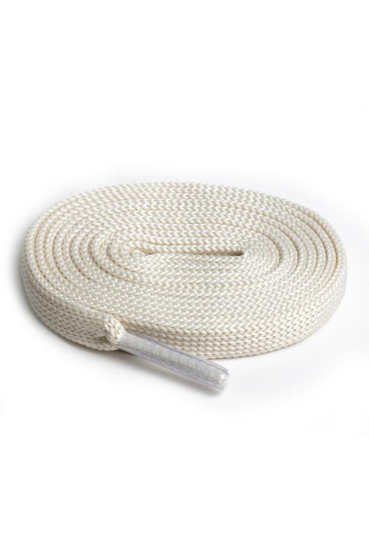 Ütülü Spor Ayakkabı Bağcığı Nike , Snekears , Adidas, Converse Ayakkabı Bağcığı 120 Cm ( Krem )