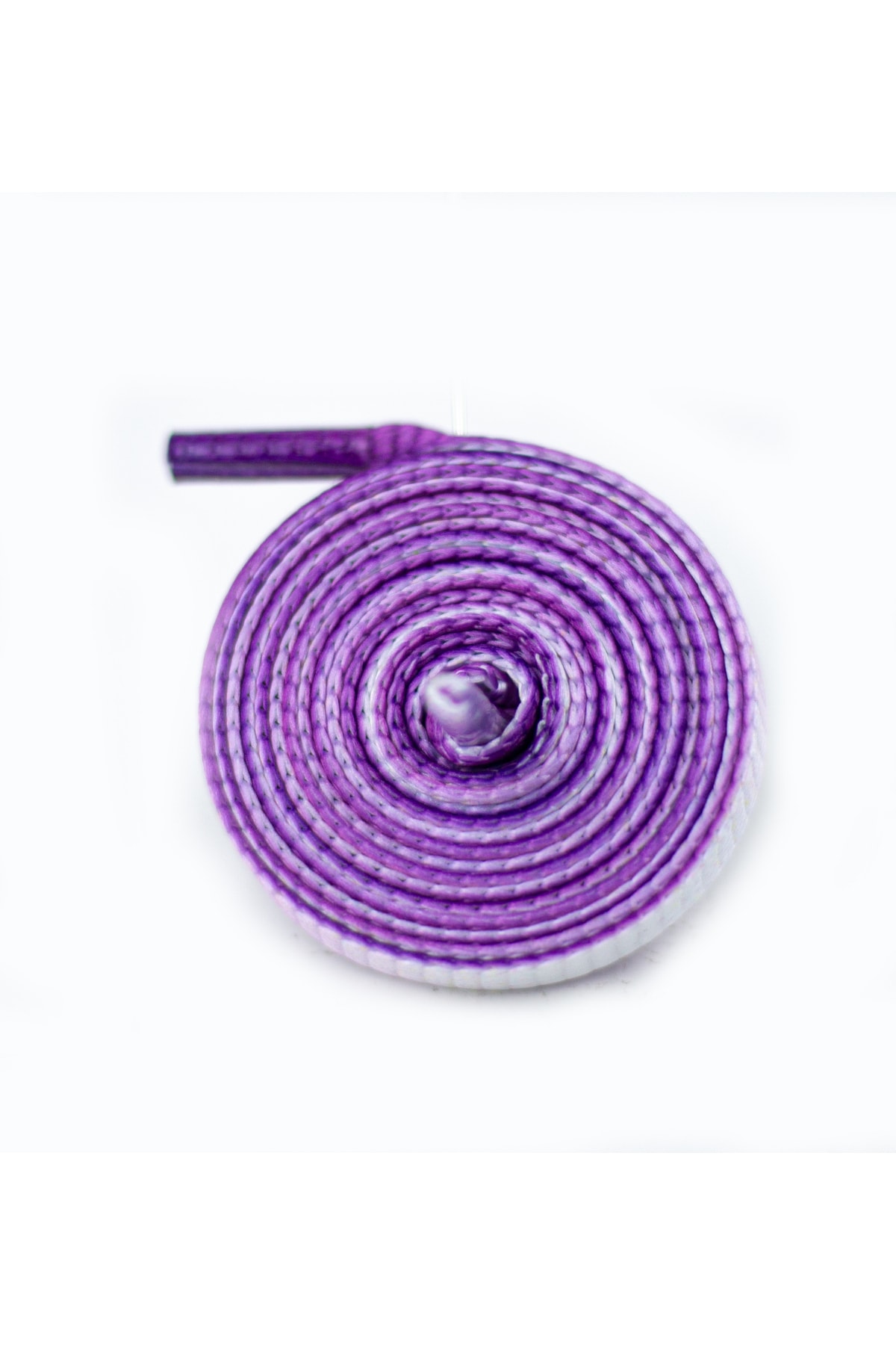 Lila Beyaz Çift Renkli Spor Ayakkabı Bağcığı, Spor, Converse Ayakkabı Bağcığı 120 Cm