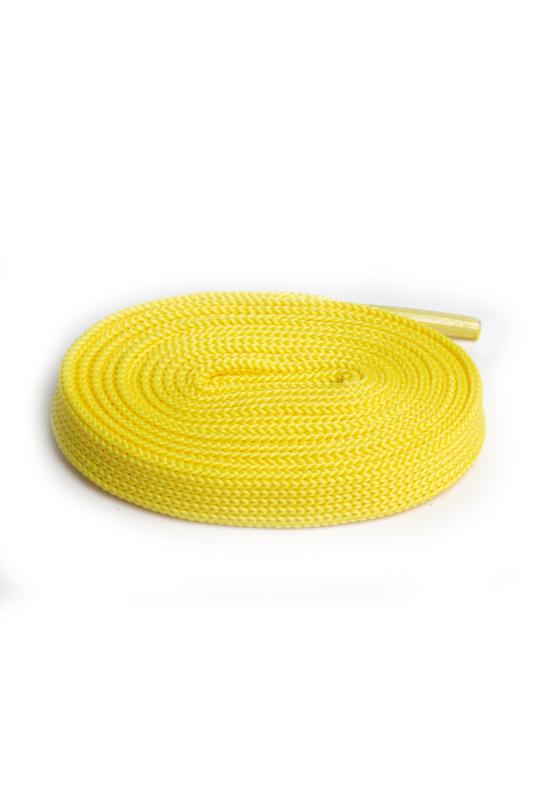 Ütülü Spor Ayakkabı Bağcığı Nike , Snekears , Adidas, Converse Ayakkabı Bağcığı 120 Cm ( Sarı )