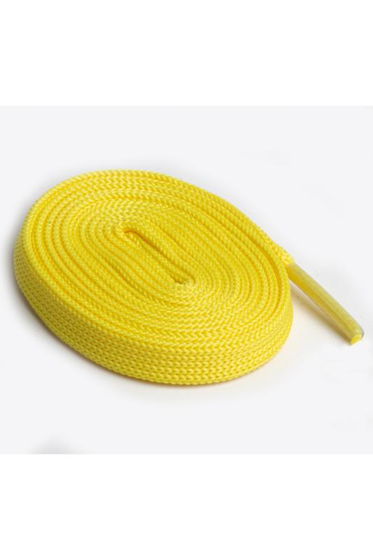 Ütülü Spor Ayakkabı Bağcığı Nike , Snekears , Adidas, Converse Ayakkabı Bağcığı 120 Cm ( Sarı )