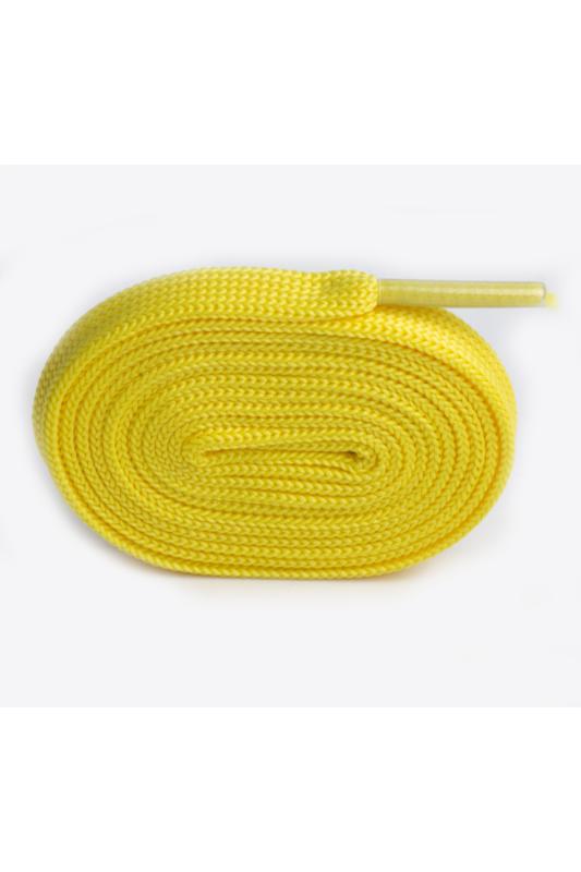 Ütülü Spor Ayakkabı Bağcığı Nike , Snekears , Adidas, Converse Ayakkabı Bağcığı 120 Cm ( Sarı )