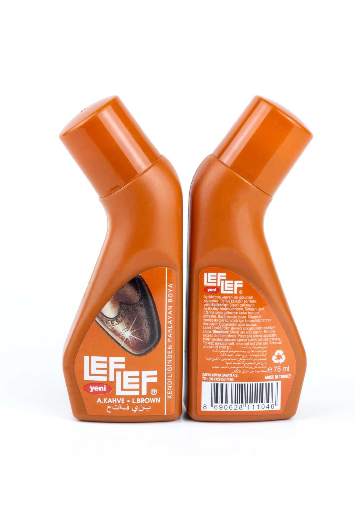 Likit Ayakkabı Bakım Boyası 75 Ml ( Açık Kahve )