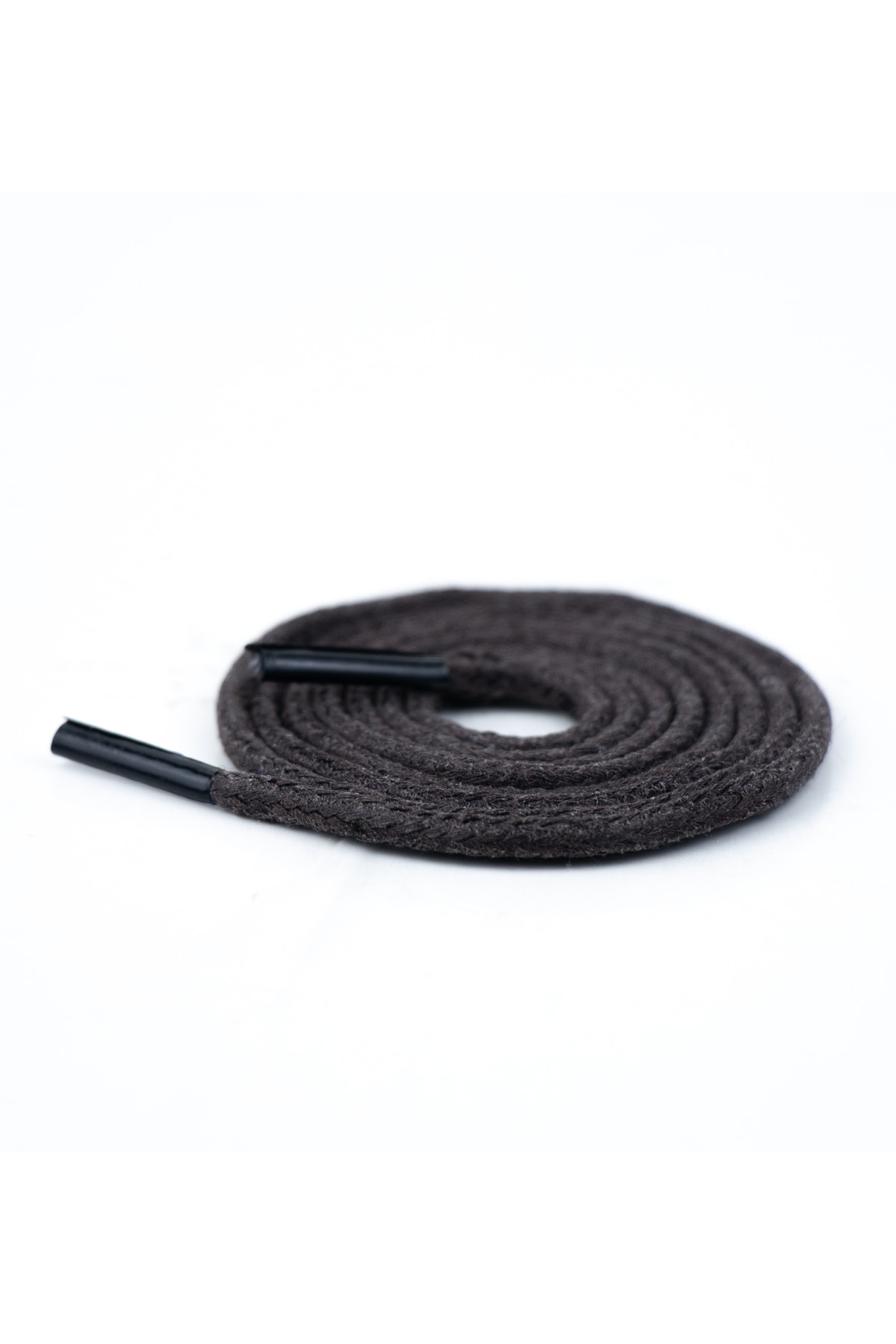 Yuvarlak Mumlu Ayakkabı Bağcığı 70 cm ( Kahve )
