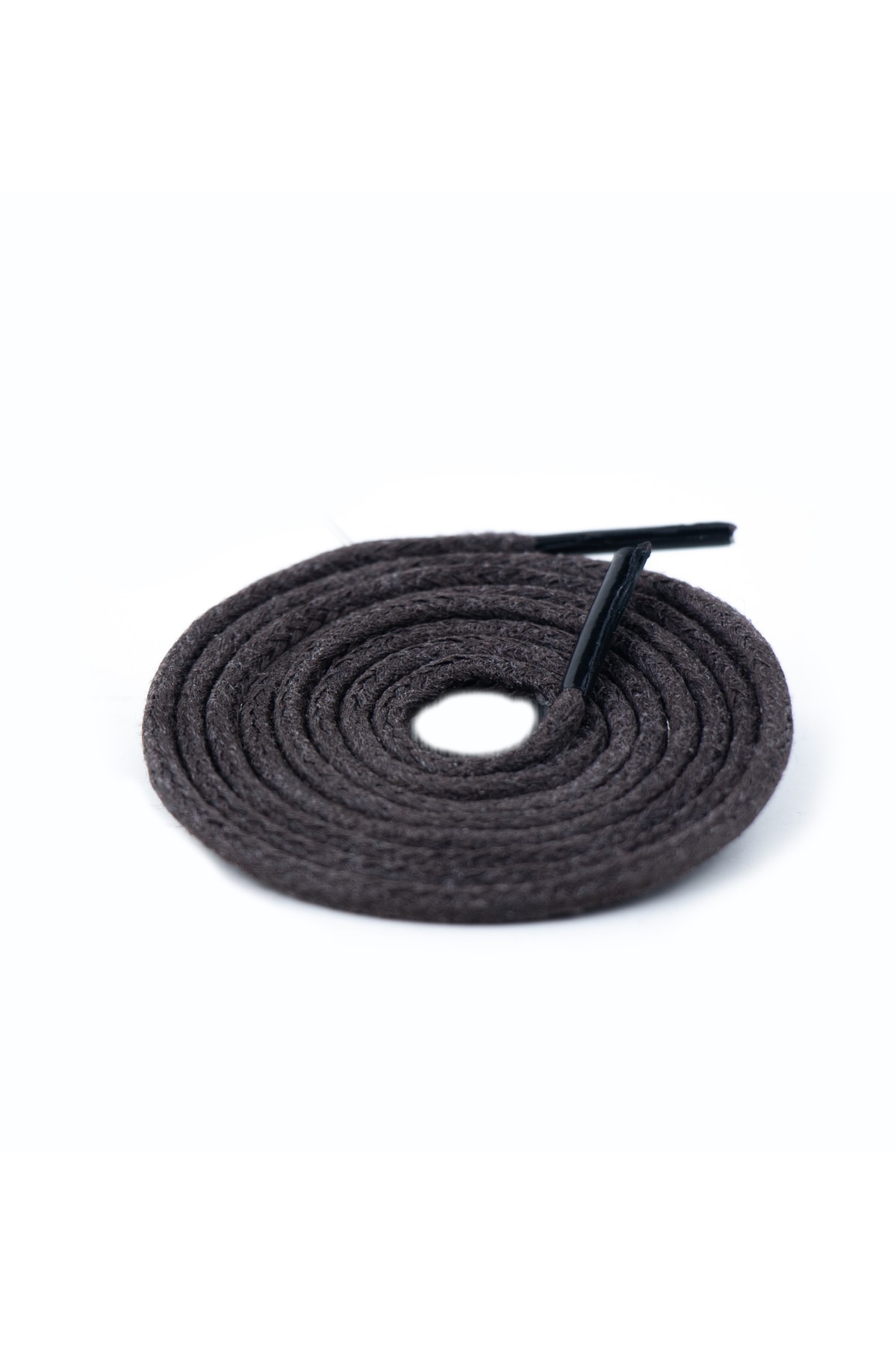 Yuvarlak Mumlu Ayakkabı Bağcığı 70 cm ( Kahve )