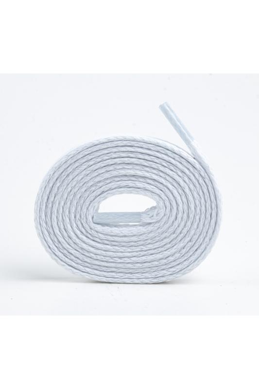 Yassı Mumlu Pamuklu Ayakkabı Bağı 120 cm ( BEYAZ )