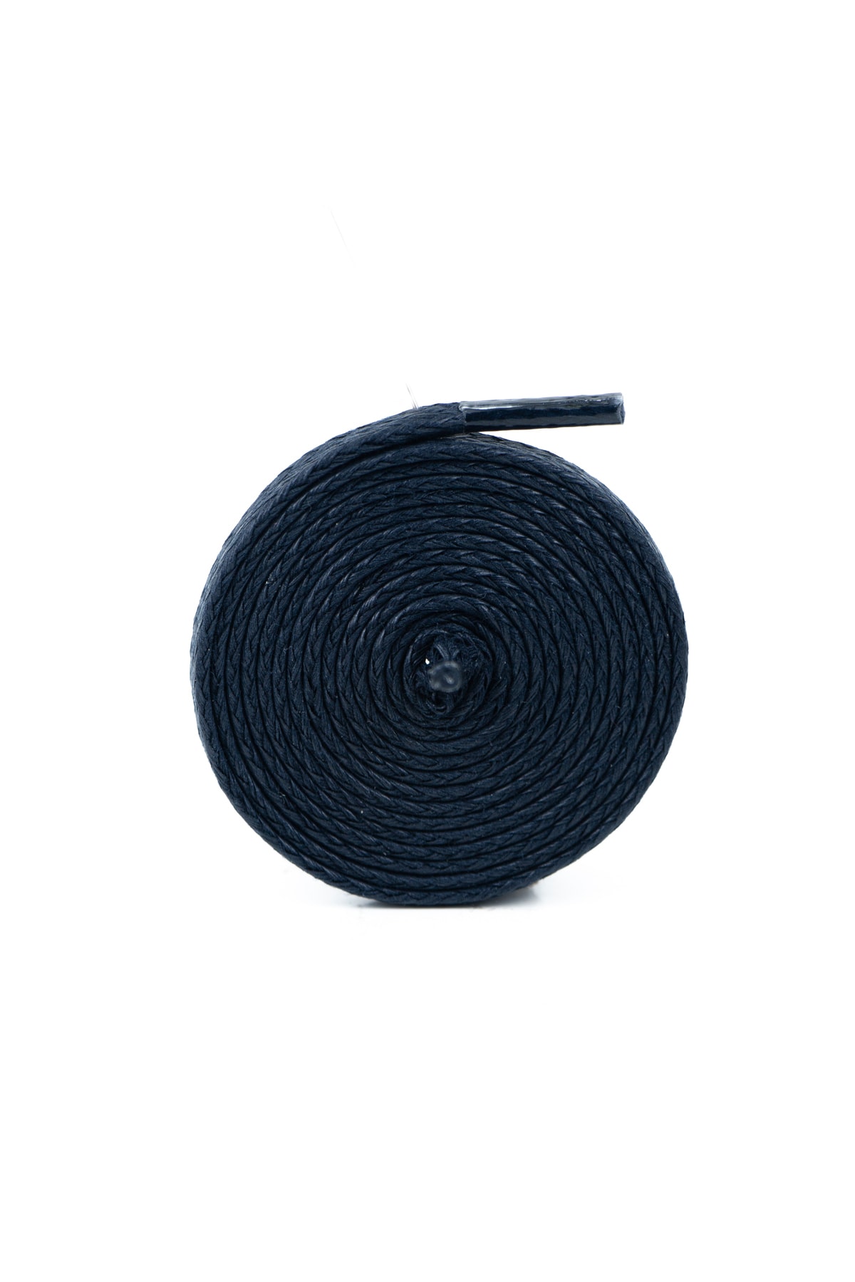 Yassı Mumlu Pamuklu Ayakkabı Bağı 120 cm ( SİYAH )