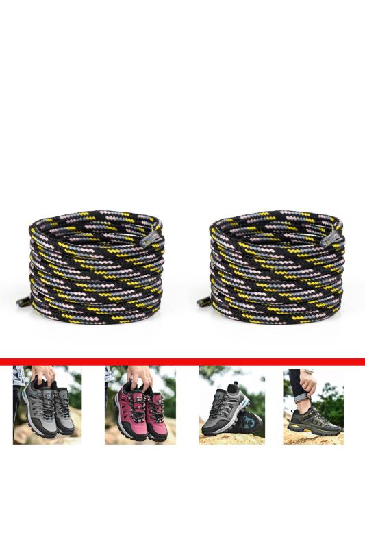 Yuvarlak Cat, Spor, Outdoor, Bot Ayakkabı Bağcığı 120 Cm