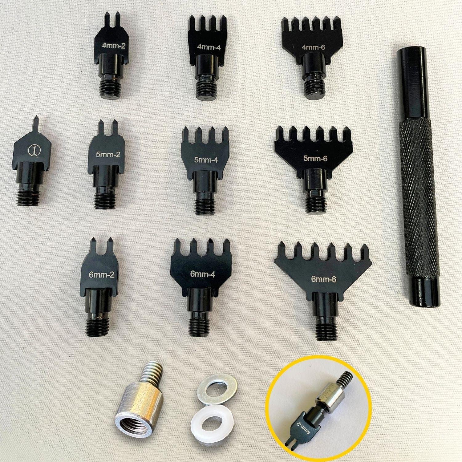 10'lu Vidalı Zımba Seti - AiryFoot