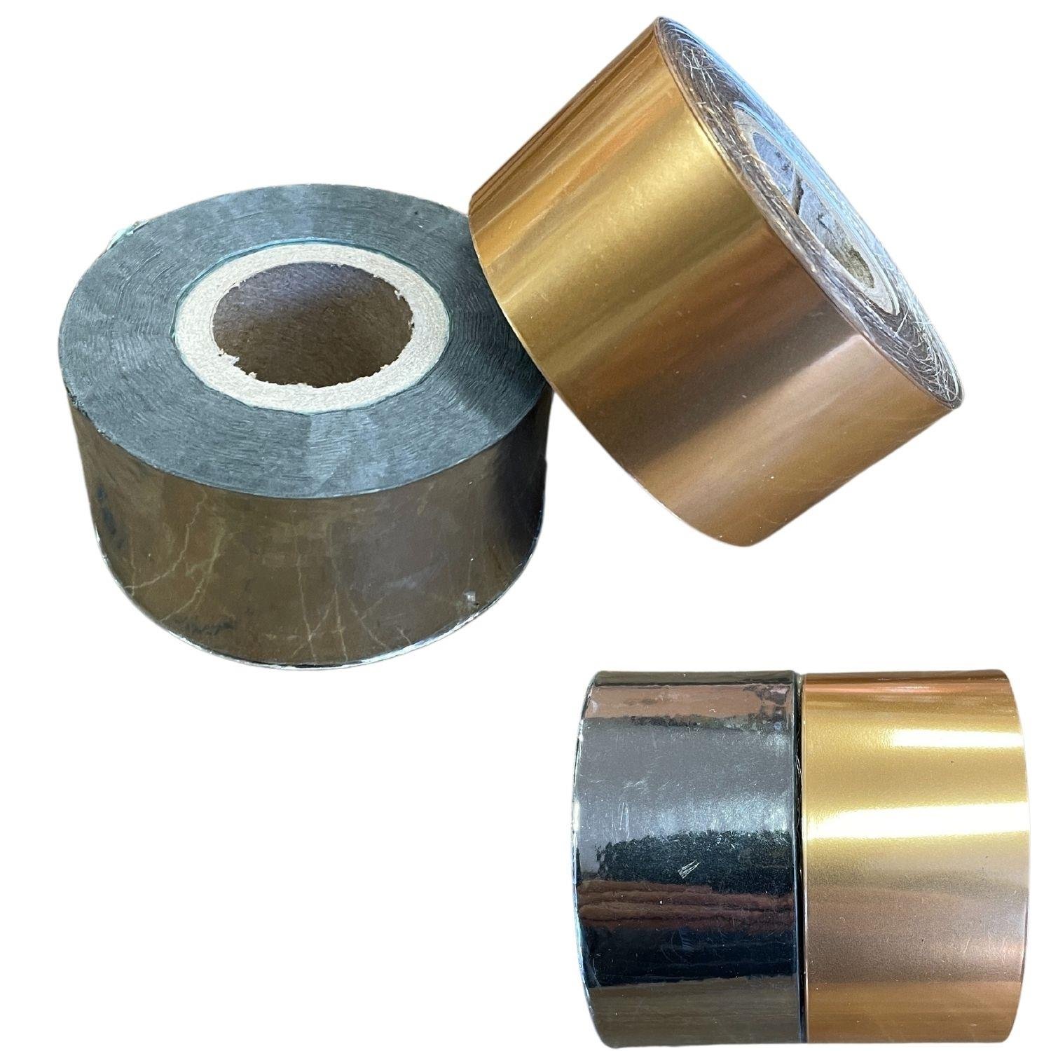 Klişe Baskı Yaldızı, 3 cm x 120 mt Şerit Yaldız Baskı, Deri Hobi vb. Hobi Uğraşları İçin