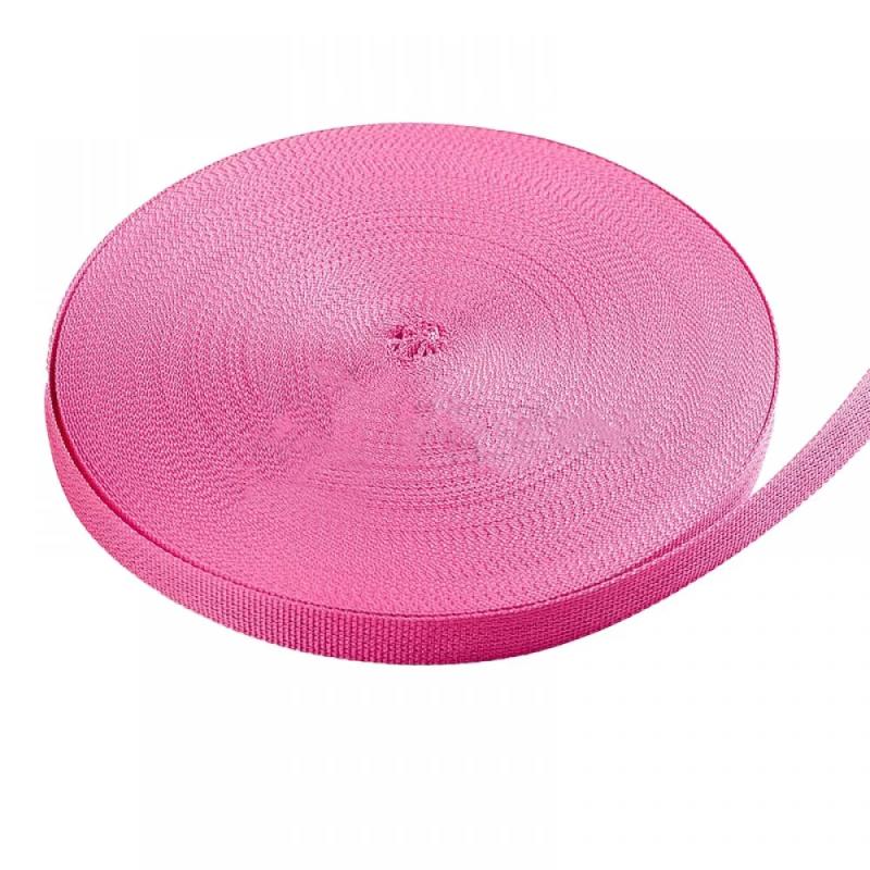 Şerit Kolon  2.5 cm 5 Mt. ( Pembe ) Deri Hobi